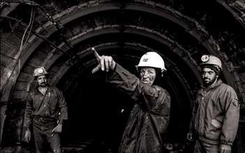 گزارش تصویری/این زن عاشق کار در معدن زغال‌سنگ است