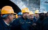 گزارش تصويري/وزیر کار در حلقه معدنچيان زغال‌سنگ