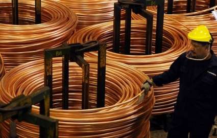 Iran to export 1000 tons of copper to China