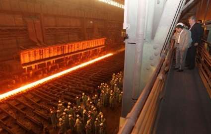 عرضه 130 هزار تن تختال و شمش بلوم فولاد در بورس کالا
