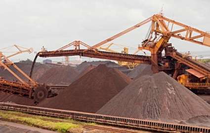 عرضه 55 هزار تن سنگ آهن فلات مرکزی در بورس کالا