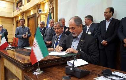 امضای سه قرارداد و توافق‌نامه فولادی بین ایران و ایتالیا