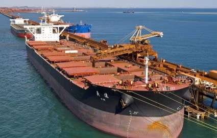 رشد 154 درصدی صادرات سنگ آهن ایران در فروردین 95