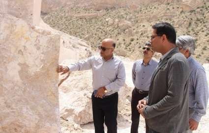 مراحل پایانی اکتشاف اولین معدن سنگ مرمریت ساختمانی در استان بوشهر