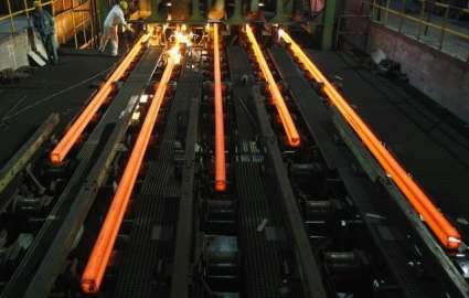 75درصد تولید فولاد هرمزگان صادر می‌شود
