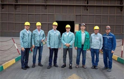 بازدید هیئت تجاری سوئیسی و آلمانی از شرکت فولاد خوزستان