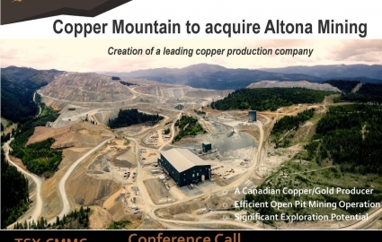 کاپر مونتین شرکت معدنکاری آلتونا را در ازای پرداخت 93 میلیون دلار استرالیا خریداری می کند