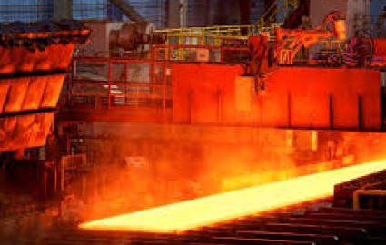 کاهش صادرات فولاد کشور