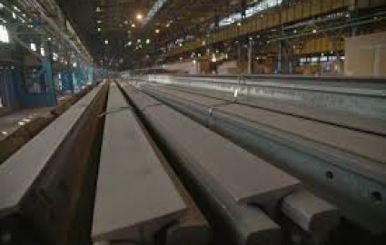 شکسته شدن رکورد حمل ریلی شمش صادراتی در ذوب آهن