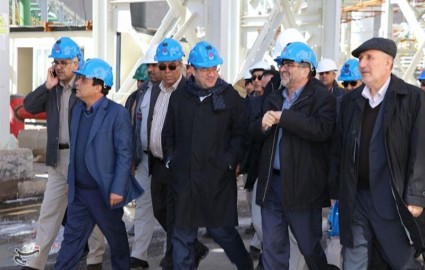 بهره‌برداری از معدن چاه فیروزه با حضور وزیر صمت شهربابک آغاز شد