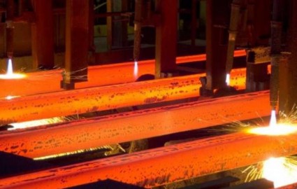 رشد4.5 درصدی تولید فولاد جهانی، افزایش 7.1 درصدی تولید فولاد ایران