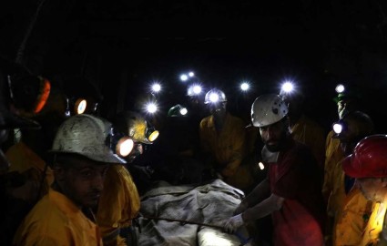 فوت یک کارگر در معدن سنگ همدان
