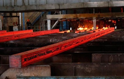توقف خط تولید نورد در شرکت فولاد یزد