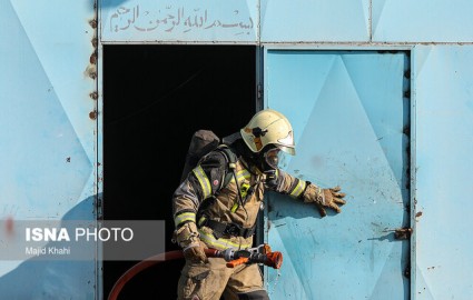 جزئیات حریق در انبار تراورس‌های شرکت فولاد خوزستان