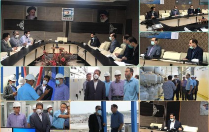 مشاور مدیرعامل شرکت مس از منطقه ویژه اقتصادی خلیج فارس بازدید کرد