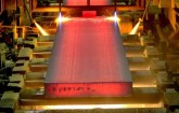 تولید شمش در شرکت فولاد شادگان